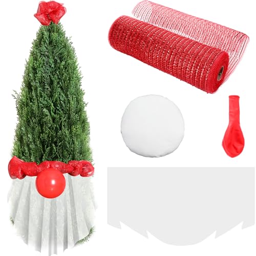 Hahafelt 4 Pcs DIY Gnome Craft Kit for Christmas Tree