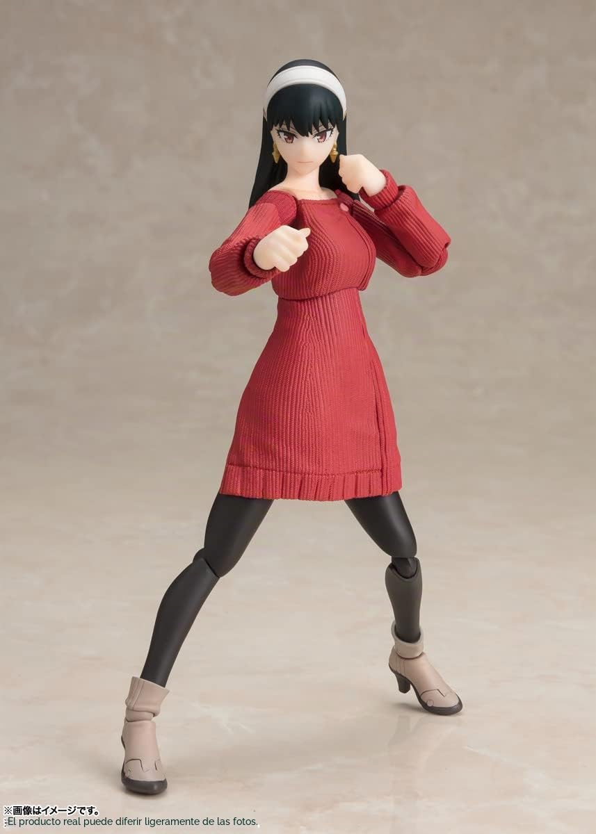 TAMASHII Nations BANDAI Spy x Family - Yor Forger - Madre de la Familia Forger, Spirits S.H.Figuarts Figura de acción