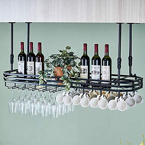 Casier à vin plafond réglable pour optimiser les petites cuisines