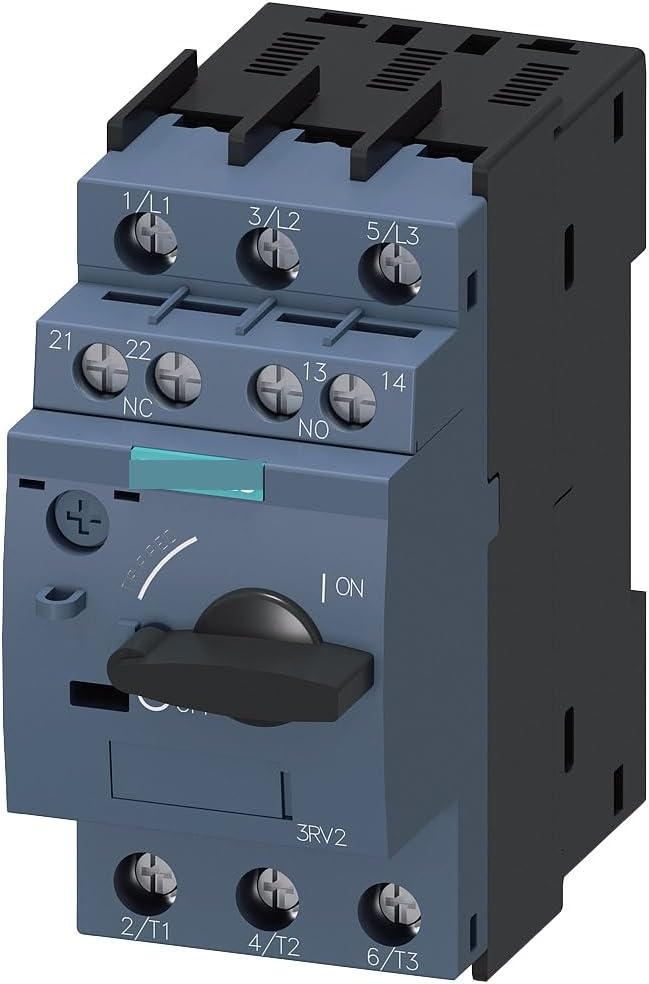 Circuit Breaker S00 for Transformer Protection Thermal Overload Release 9-12.5A instantaneous overcurrent Release 260A 3RV2411-1KA15