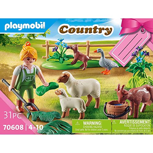 Sunny, Playmobil, Fazendeira com Animais, Country