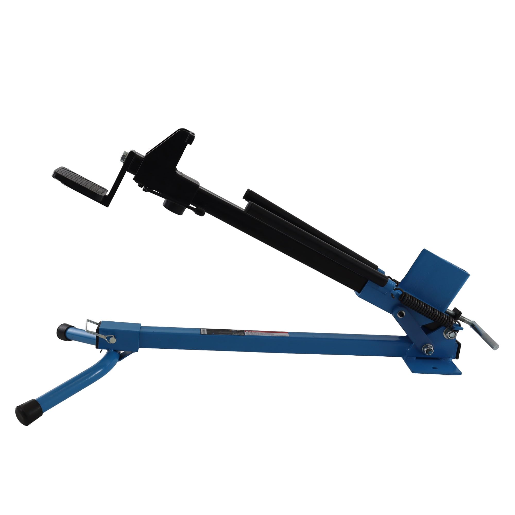 BITUXX® mechanischer Holzspalter Brennholz Holzklotz Spalter liegend Fuß betrieben 1,2T