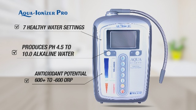 Aqua Ionizer Deluxe 5.0 | Water Ionizer | 7 Water Settings