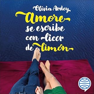 Diseño de la portada del título Amore se escribe con licor de lim&oacute;n