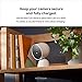 Google Nest Cam Stand - Wired Tabletop Stand for Nest Cam (Battery) Only - Snow
