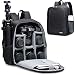 CADEN DSLR SLR Camera Bag Backpack for Mirrorless Cameras/Photographers, Camera Case Backpack for Nikon Canon Sony Lens Tripod Accessories Photography Men Women