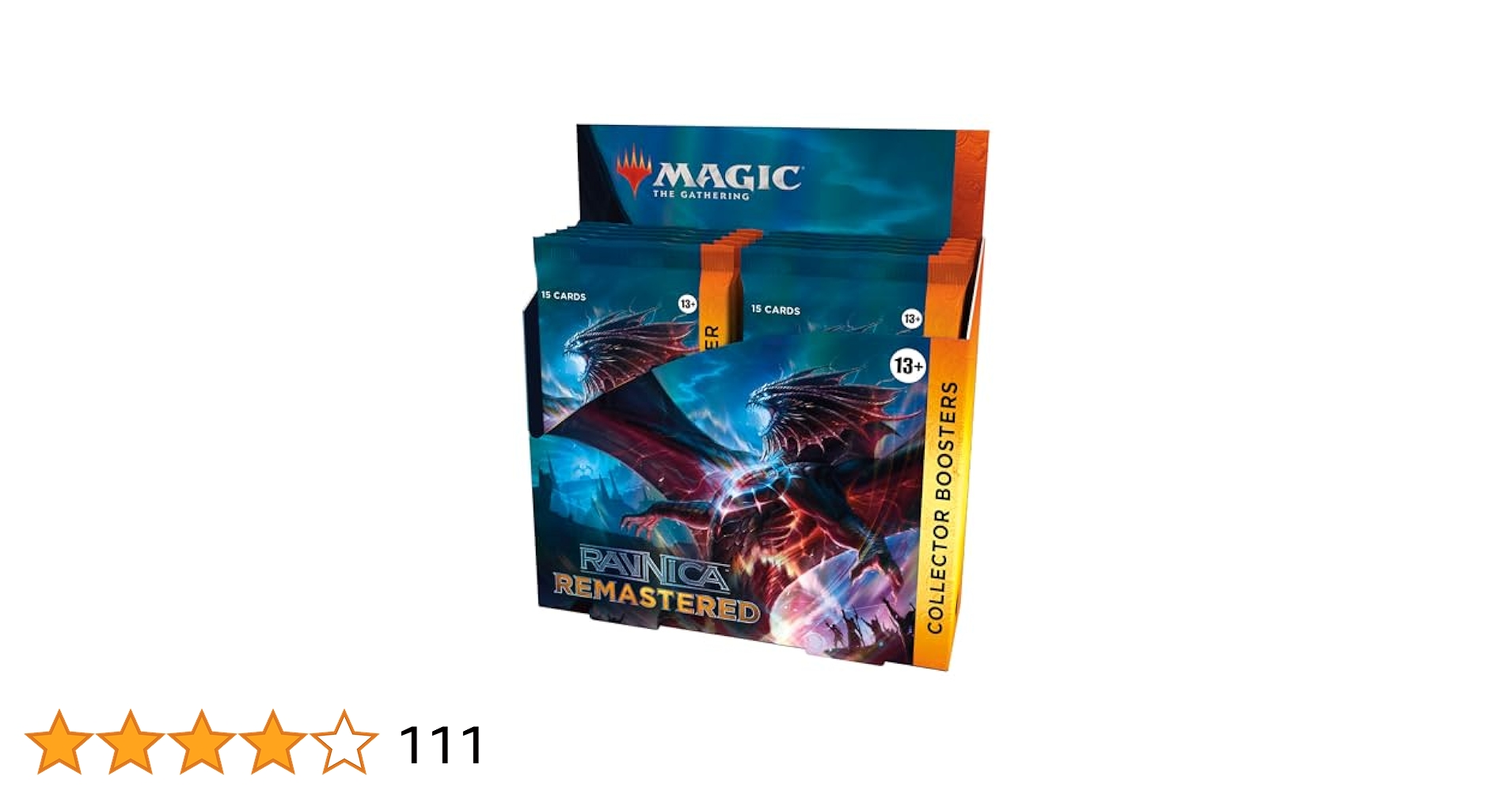 MTG ラヴニカリマスター　コレクターブースター　未開封4パック　英語版 Amazon.co.jp: マジック：ザ・ギャザリング ラヴニカ・リ