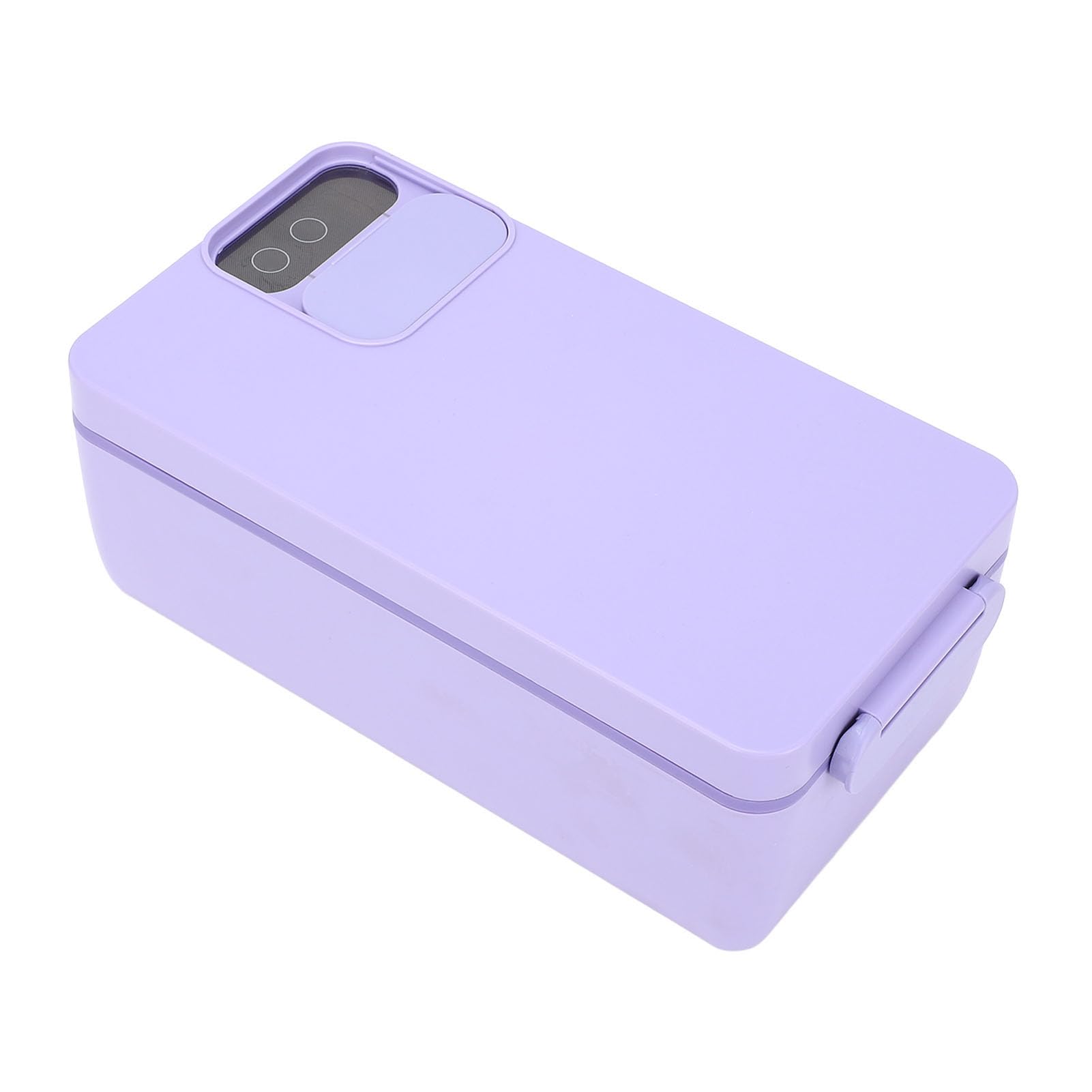 Annadue Lunch Box Elettrico, Scaldapranzo Portatile di Grande Capacità da 1 Litro, Contenitore per Alimenti Elettrico Ricaricabile per la Conservazione del Calore, Lunch Box Riscaldato per Studenti