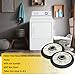 349241T Dryer Drum Roller Kit by Seentech - Exact fit for Whirlpool KENMORE SEARS clothes dryers - Replaces: AP3098345, 337089, 3389901, 3397588, 3397590, 340352