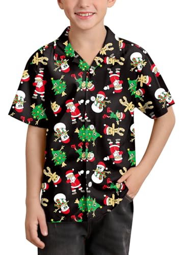 Image of BesserBay Unisex Kids 4th of July Shirt Girls Boys Patriotic Button Down Shirt American Flag Top 4-14 Years