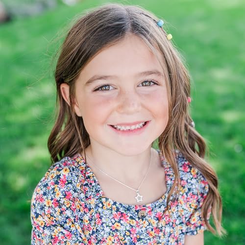 Cherished Moments Sterling Silver CZ Star Necklace for Children, Kids, Toddlers, Little Girls, Teens or Women2