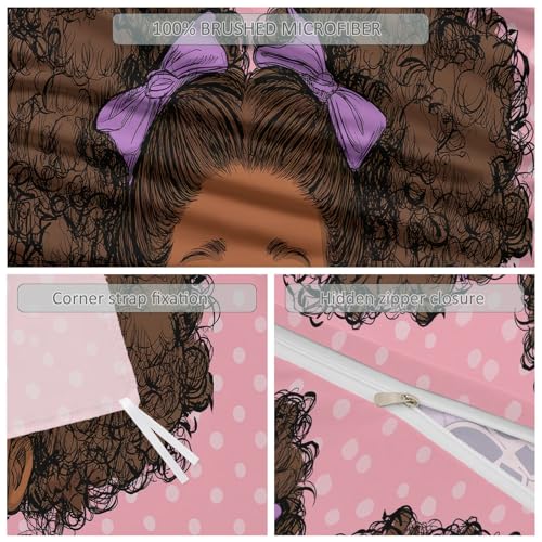 Parure de lit 2 personnes housse de couette 240 x 260 microfibre imprimée - 7