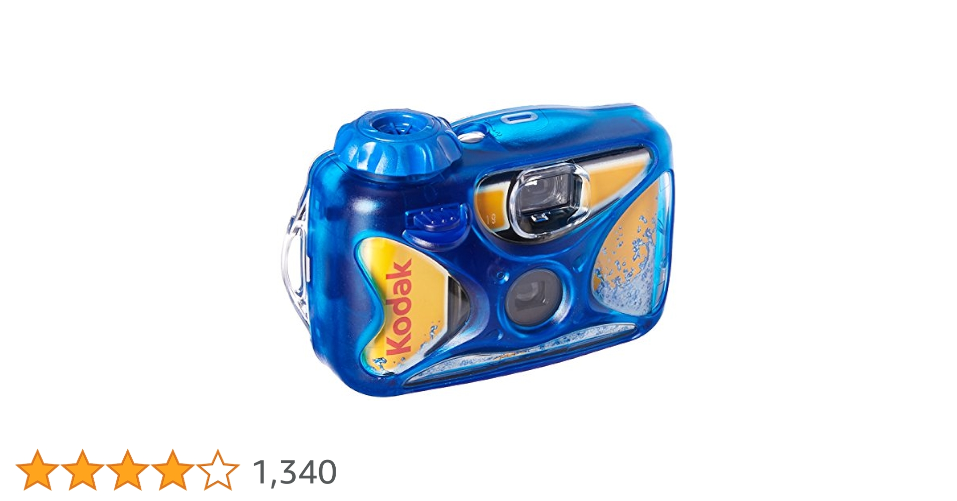 Kodak Sport トイカメラ(フィルム) Amazon.co.jp: Kodak レンズ付きフィルム スポーツ15m防水 27枚