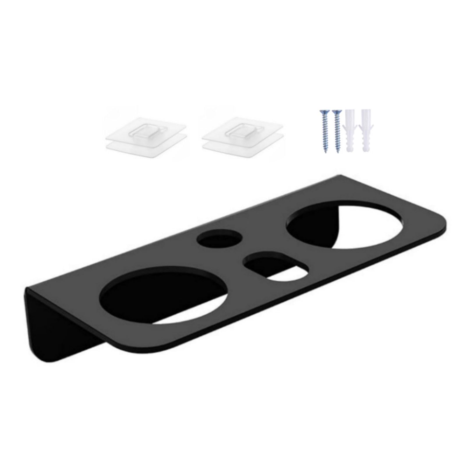 Kaeltsyn Clear Acrylic Wall Mount Coffee Press Stand Designed for Save Counter Space Wall Mount Coffee Maker Holder