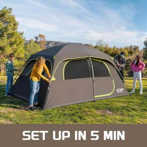 CAMPROS 6-Person Cabin Tent