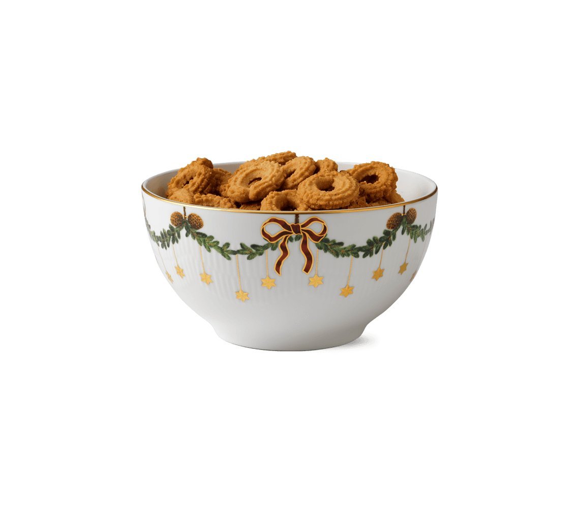 Royal Copenhagen - Star Fluted Christmas Schale, 180 cl