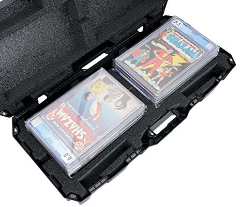 Case Club 16 Graded Comic Slab Carrying Case - Fits CGC CBCS PGX & EGS - Comic Book Collector Storage Box - Travel Holder