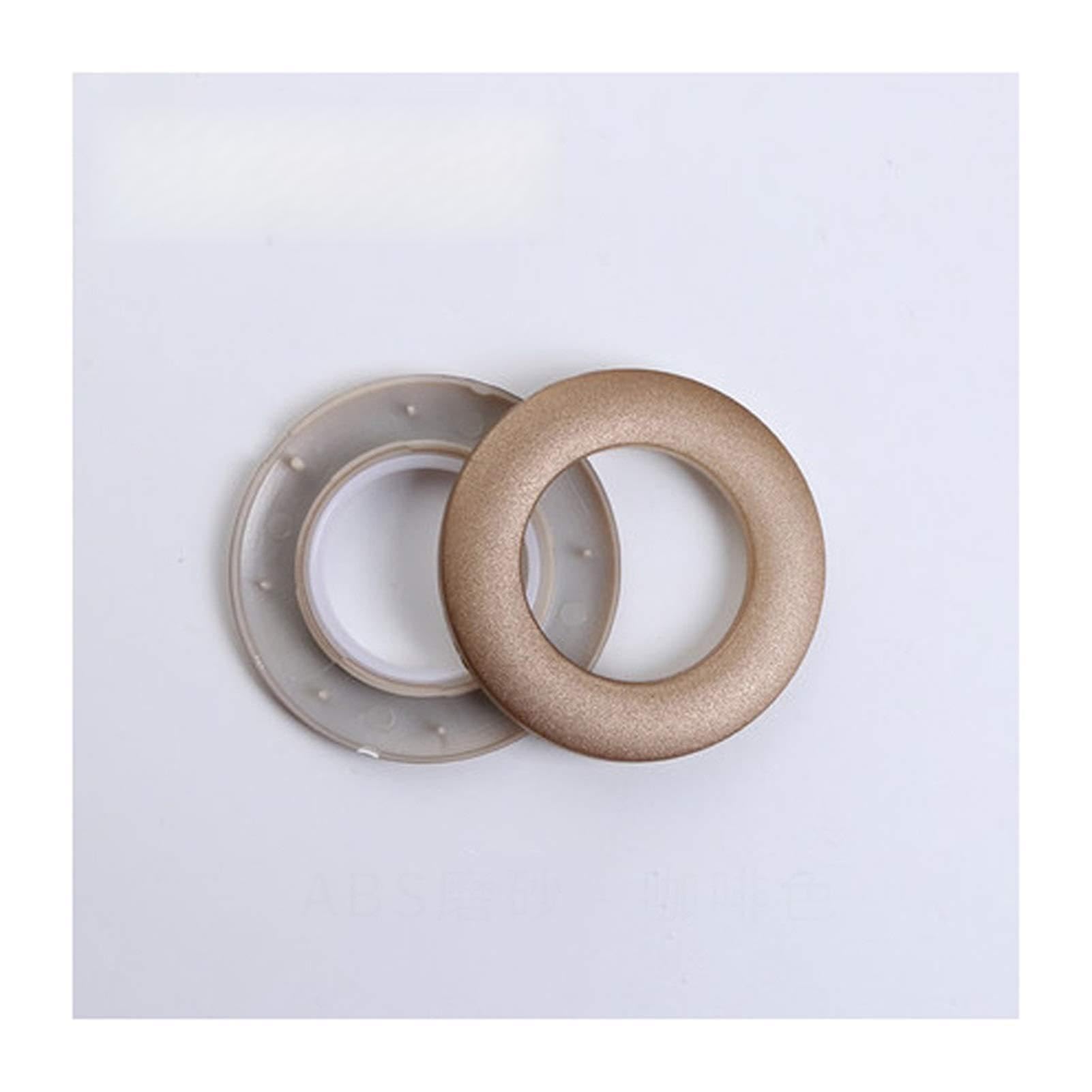 Anelli per Tende Bresso Denso Silenzioso Anello di Tenda Anello Doccia con Doccia Perforato Anello for Tende a Tenda a Gancio Rotondo Tenda Accessori for Tende Anelli Clip Finestra(C)