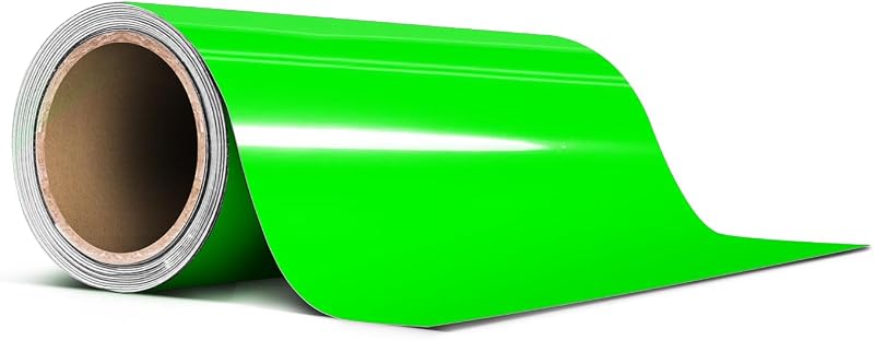 Fita Vinílica Pinstripe VViViD Verde Fluorescente Neon Brilhante para Personalização Automotiva – 15,24 cm x 6,10 m