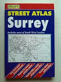 Hardcover Surrey Street Atlas Book