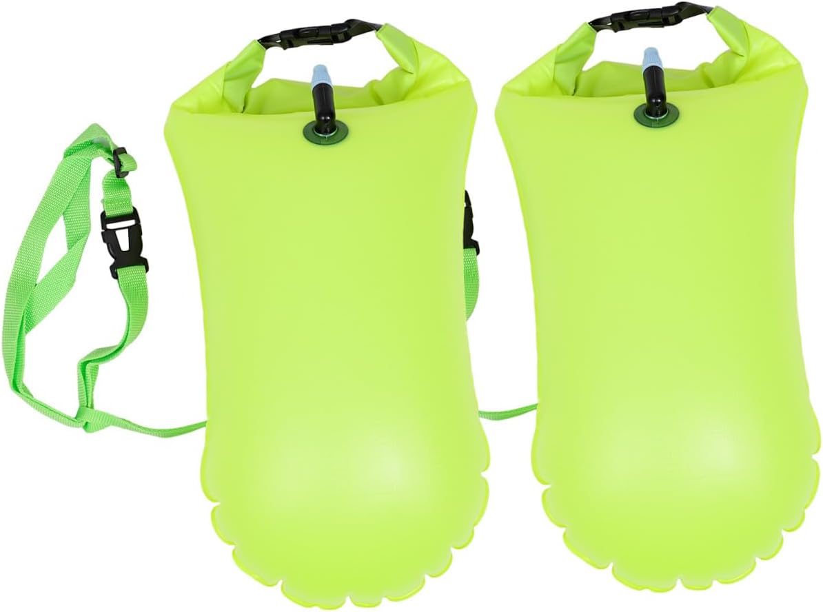 Holibanna 2Pcs Inflatable Swim Bag Practical Floating Pouch for Swimming Lightweight Buoy for Outdoor Water Activities for Summer Fun and Safety