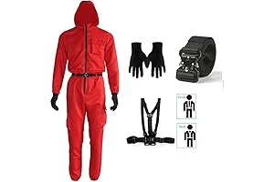 Traje Rojo de la Casa de Papel para Halloween