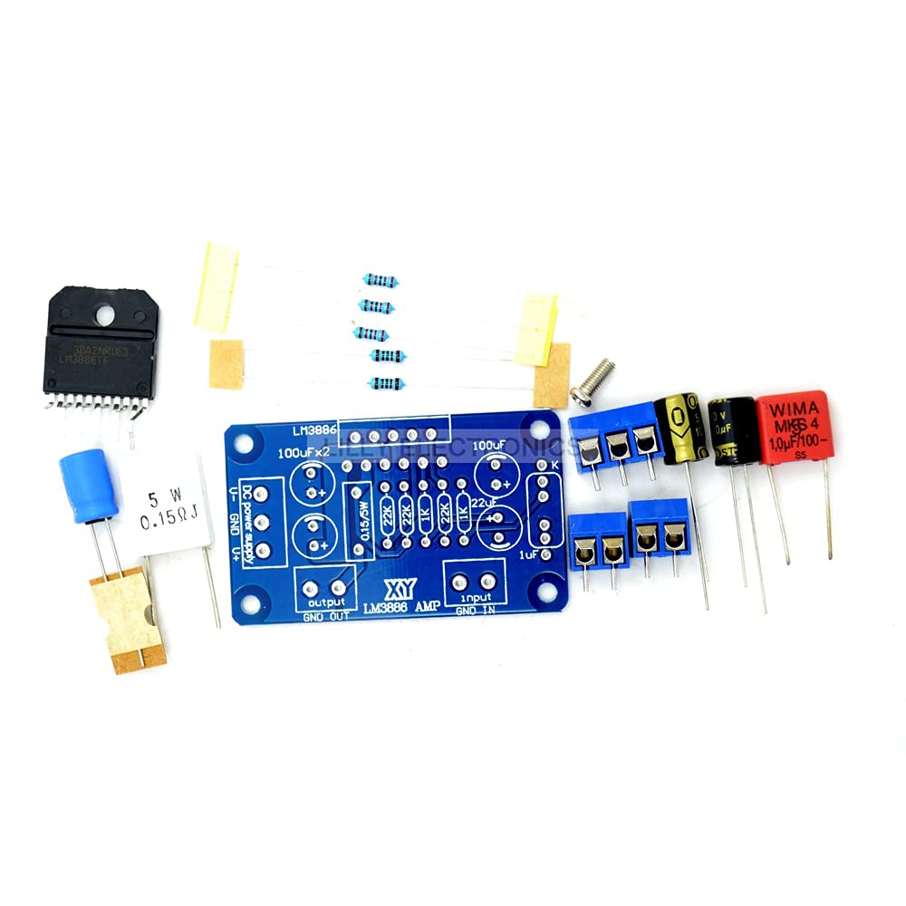 Amazon.in Buy LM3886TF LM3886 Amplifier Amp NE5532 DIY KIT Components