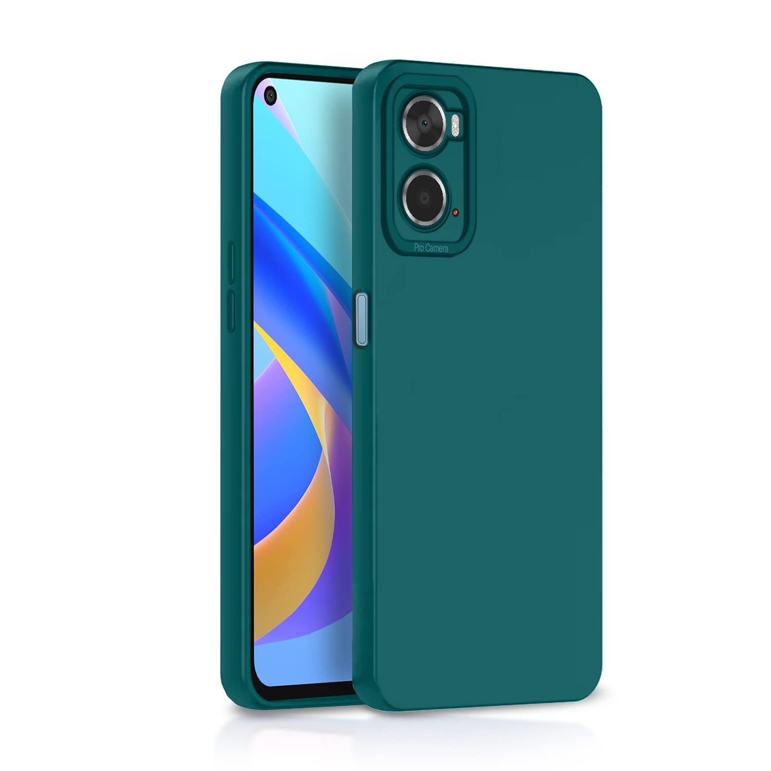 Pikkme Oppo A76 / Oppo A96 / Oppo A36 Back Cover Soft Matte Liquid Silicone TPU | Camera Protection | Shockproof Slim Back Case for Oppo A76 / Oppo A96 / Oppo A36 (Green) (B0B1QDBM6X) Amazon Price History, Amazon Price Tracker