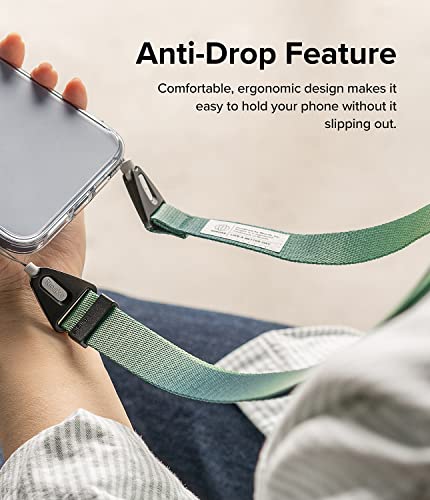 Image of Ringke Shoulder Strap [Dual-Ended Design] Adjustable Crossbody Strap, Anti-Theft Neck Lanyard for iPhone /Galaxy /Pixel Phone Cases, Cameras, etc