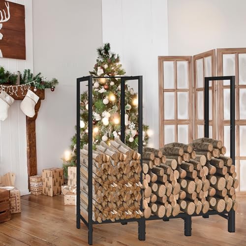 Kyate RACK-4FT-COVER Firewood Rack Outdoor With Cover Fireplace Wood Storage Heavy Logs Stand Stacker Holder Strong Lumber Racks Outside thumb #7