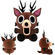 99 Nights in the Forest Plush 25cm 99 Nights in the Forest Deer Plush Toy, Collectible Soft Toy,Soft Stuffed Animal Doll Pillow, Cute Plush Decor Gift for Kids, Boys & Girls, Fans Collection Deer