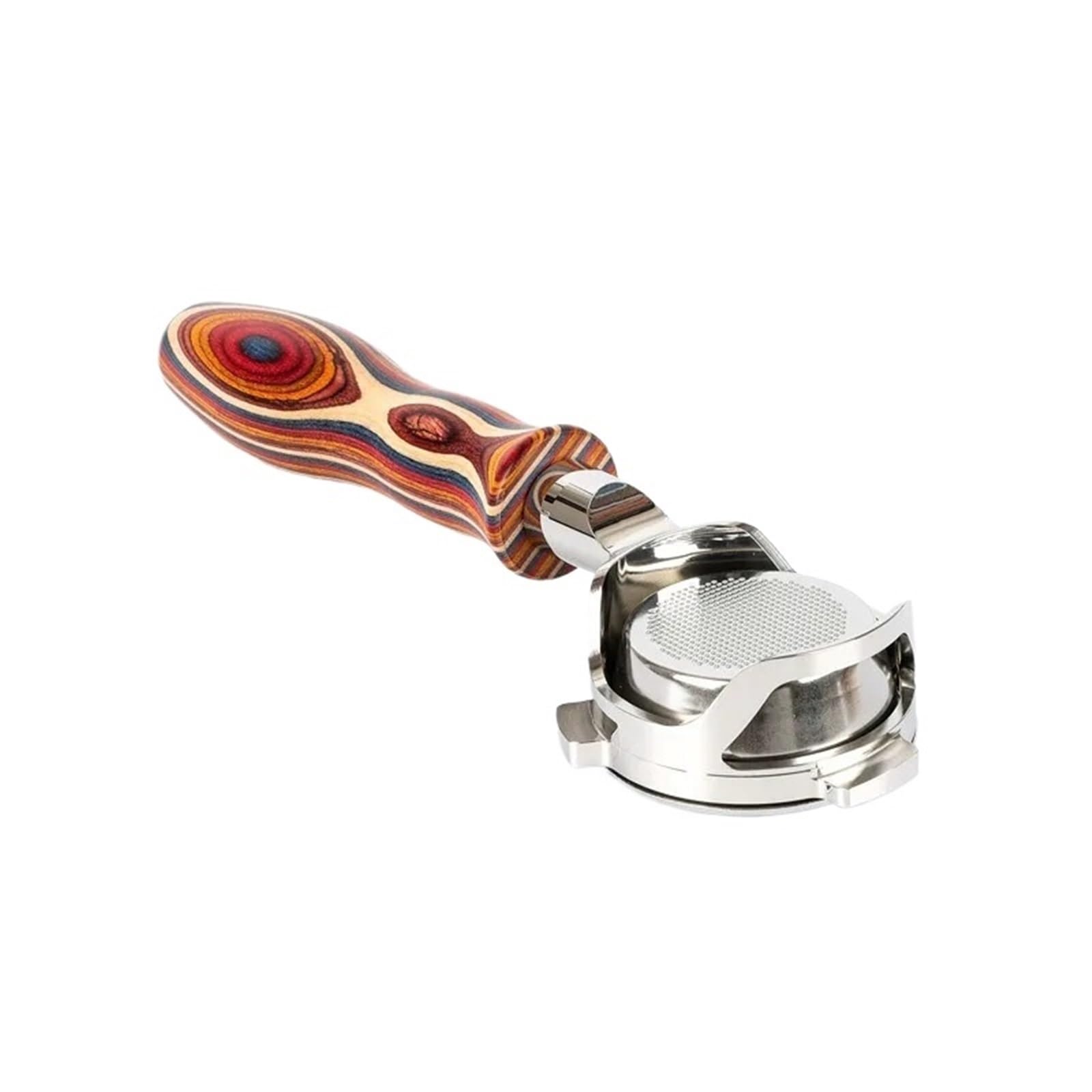 Compatible con portafiltro sin fondo Breville | Acero inoxidable de 54 mm for 820 840 870 875 880 450 550(Plum)