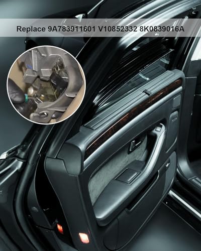 Image of 8K0839016A Door Lock Latch Actuator Fit for Audi Porsche A4 Q5 A4 Quattro | Fit for S4 Cayenne Panamera, Replace 9A783911601 V10852332, Rear Right Passenger Side