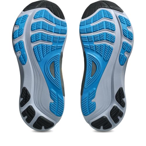 Image of ASICS Men's Gel-Kayano 32 Running Shoes, Steel Grey /Aegean Blue, 10