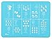 Brinware Placemat Set - ABC & 123 - Blue/Green