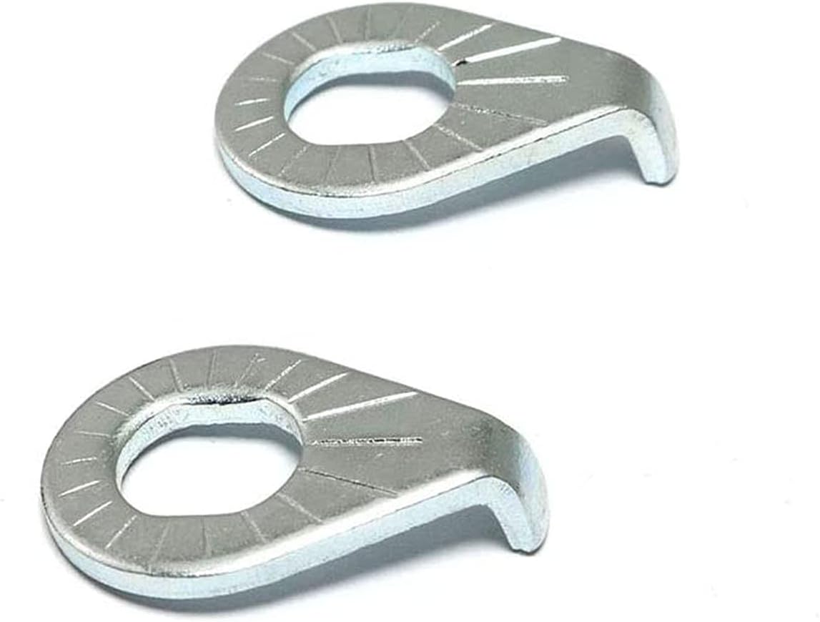 2pcs Bike Wheel Hub Hook Washer Bicycle Hub Safety Washer Hub Retaining Clip for Front Wheel