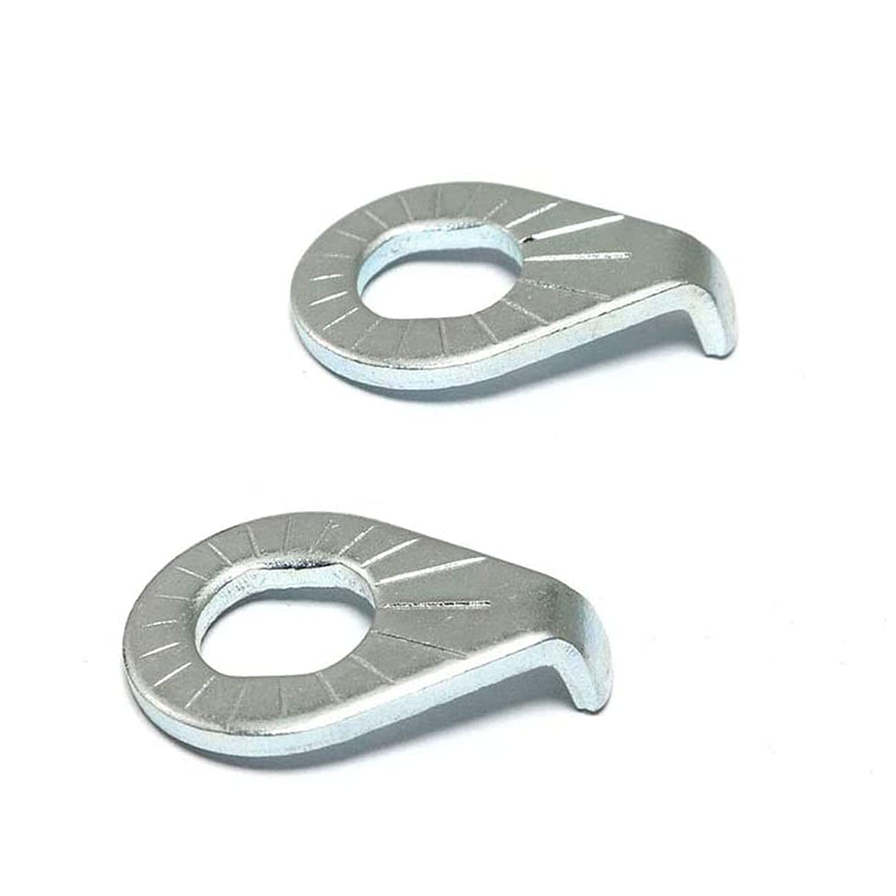 2pcs Bike Wheel Hub Hook Washer Bicycle Hub Safety Washer Hub Retaining Clip for Front Wheel