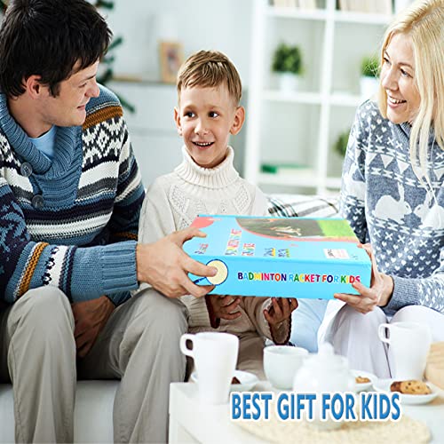 Puleebo Badminton Racket For Kids - Outdoor Racquet Sports Toys For Children With Shuttlecocks, Beach Lawn Yard Badminton Set Game For Kids And Adults,Backyard Outside Sport Game #TOP6