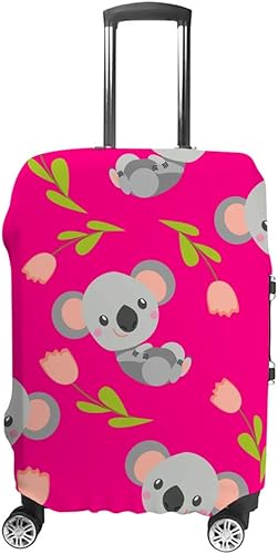 Funda de equipaje de viaje Protector de maleta lindo Pet Bulldog se adapta a 18 32 pulgadas equipaje cubre elasticidad protectora Maletas duraderas