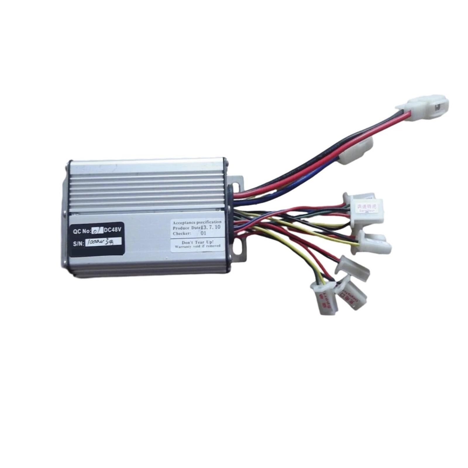 Controlador de velocidad de motor de 1000W y 30A para repuestos de bicis eléctricas