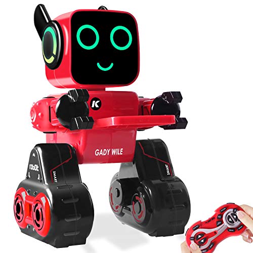 HBUDS Robot para Niños Toy & Gift- Control Remoto, Touch & Sound Control Robot Inteligente Interactivo con Coin Bank, Money Management RC Robot Educational Toys