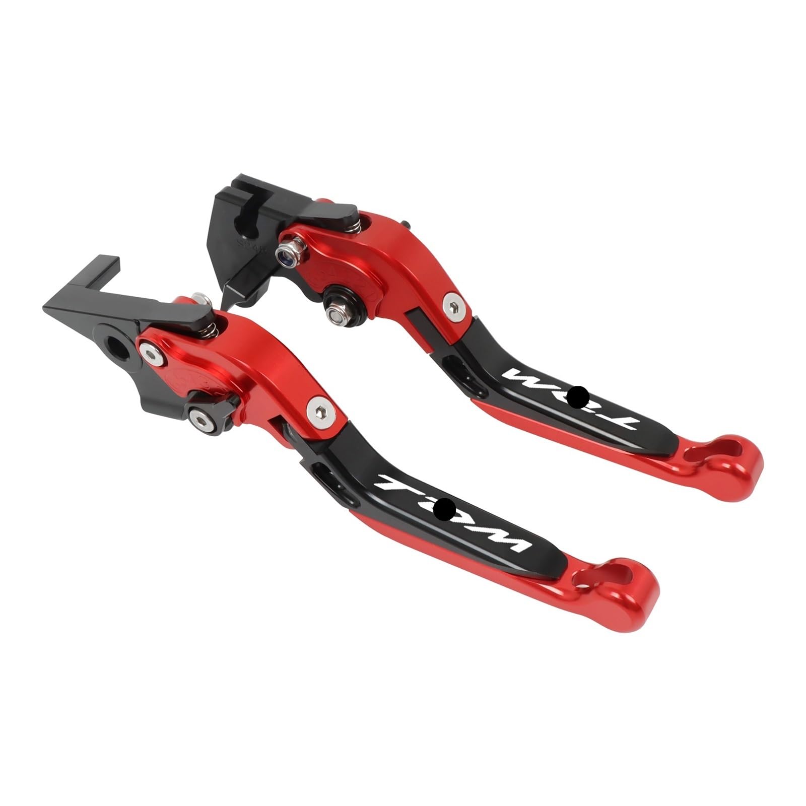 Xgdsetsrg Black Silver Crown For Ya&Maha Tdm 900 Tdm900 2004-2014 Motorcycle Accessories Cnc Adjustable Folding Extendable Brake Clutch Levers