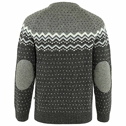 Fjallraven 81829-030-020 Övik Knit Sweater M/Övik Knit Sweater M Sweatshirt Herren Dark Grey-Grey Größe m