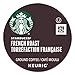 Starbucks Coffee K-Cup Pods, French Roast, Dark Roast Coffee, Notes of Dark Caramel & Sweet Smoke, Keurig Genuine K-Cup Pods, 24 CT K-Cups/Box (Pack of 4 Boxes)