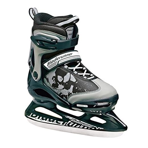 Bladerunner Micro Boys Ice Skates - 12-2/Black