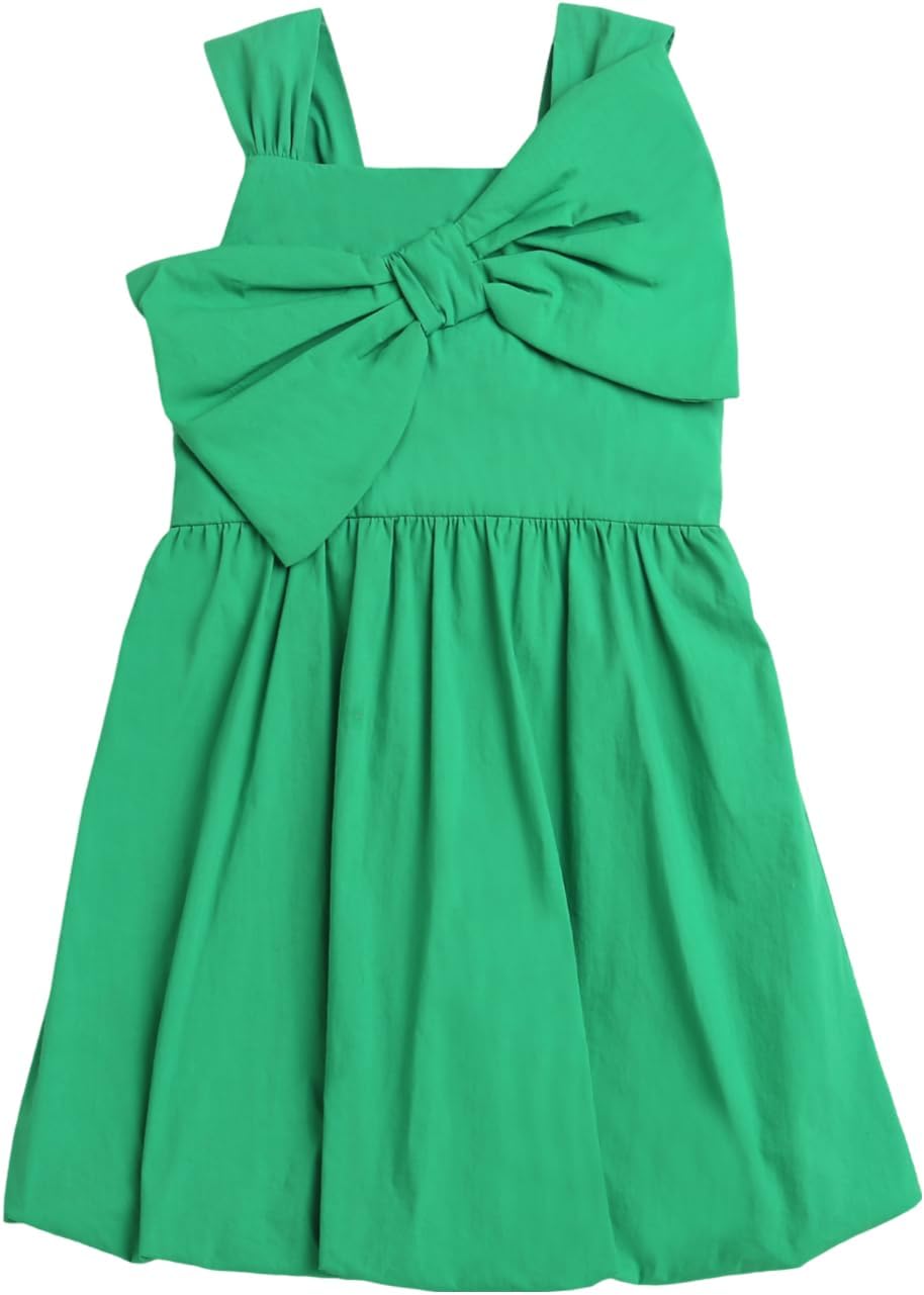 ZIP ZAP ZOOPBig Bow Design Sleeveless Dress Girls Summer Frock Clothing
