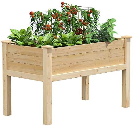 Greenes Fence Original Elevated Garden Bed 24" W x 48" L x 31" H