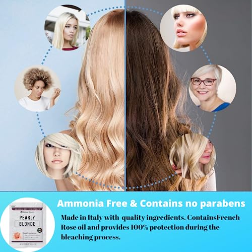 Pearly Blonde Aclarador de Cabello Sin Amoníaco 1.1 oz miniatura 3
