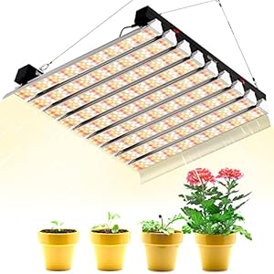SZHLUX 4000W LED Grow Light 4×4ft Coverage Dual Switch Full Spectrum Grow Lamp for Indoor Plants, Sunlight Plant Light…