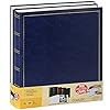 Brepols 2 stuks fotoalbums, traditioneel, jumbo 100 pagina’s voor 500 foto’s 10 x 15 – blauw
